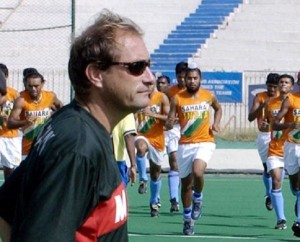 India field hockey coach Roelant Oltmans